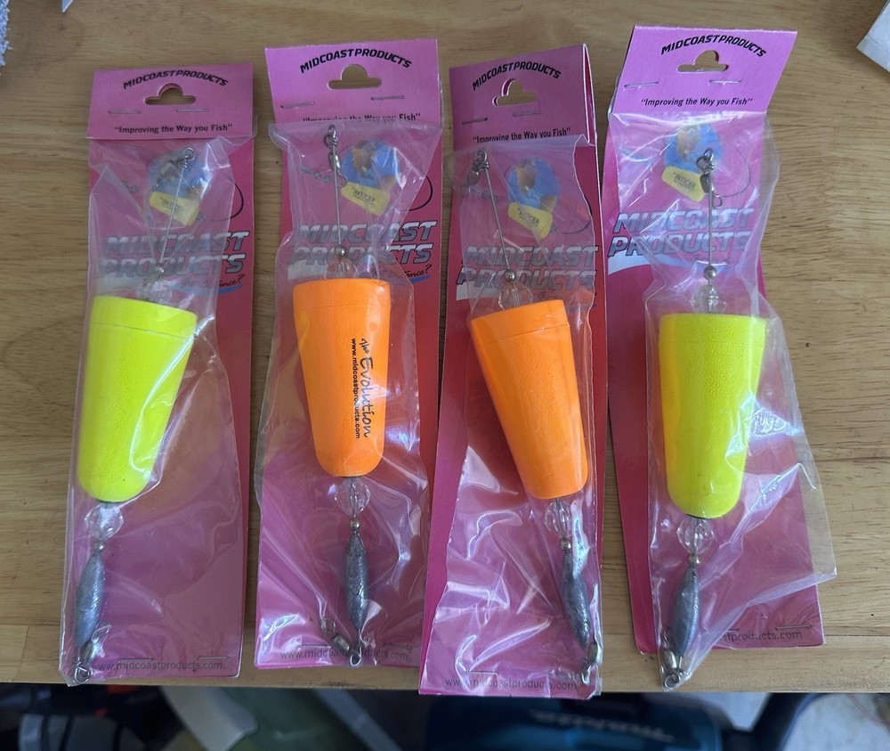 4 Mid Coast , Evolution Weighted  Popping Corks