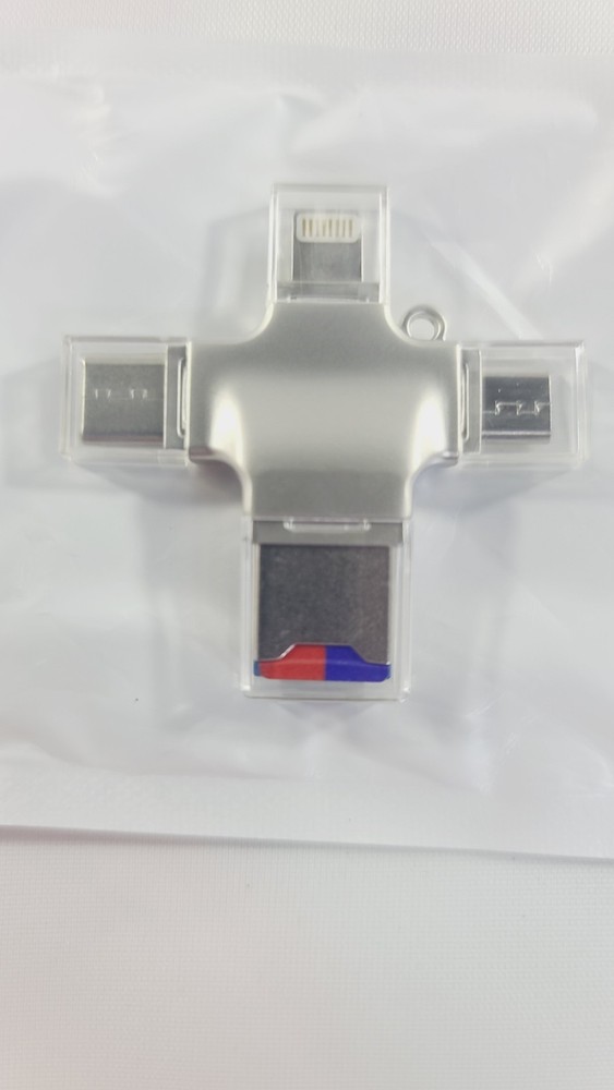 USB 3.0 TF/SD 256MB Card Adapter Flash Drive Type-C OTG iPhone&Android PC