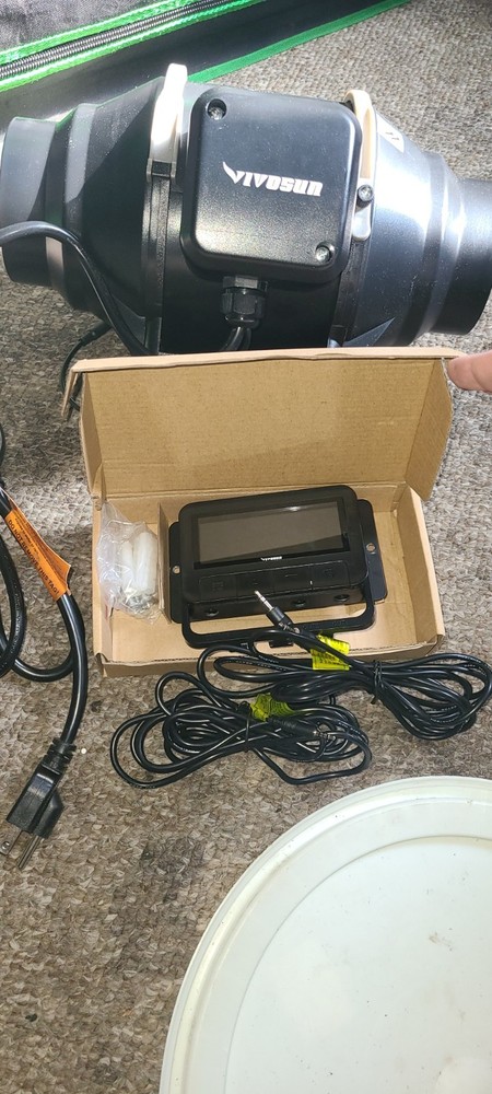 New Vivosun 4" Inline Fan With Smart Controller