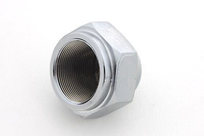 Triple Tree Stem Nut with Shoulder fits Harley Davidson