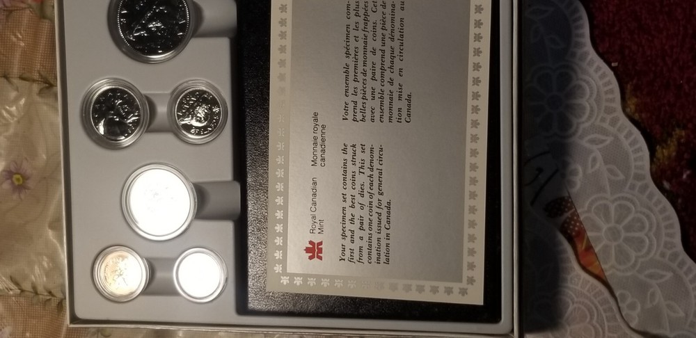 Canada 1987 Specimen Gem Mint Set.