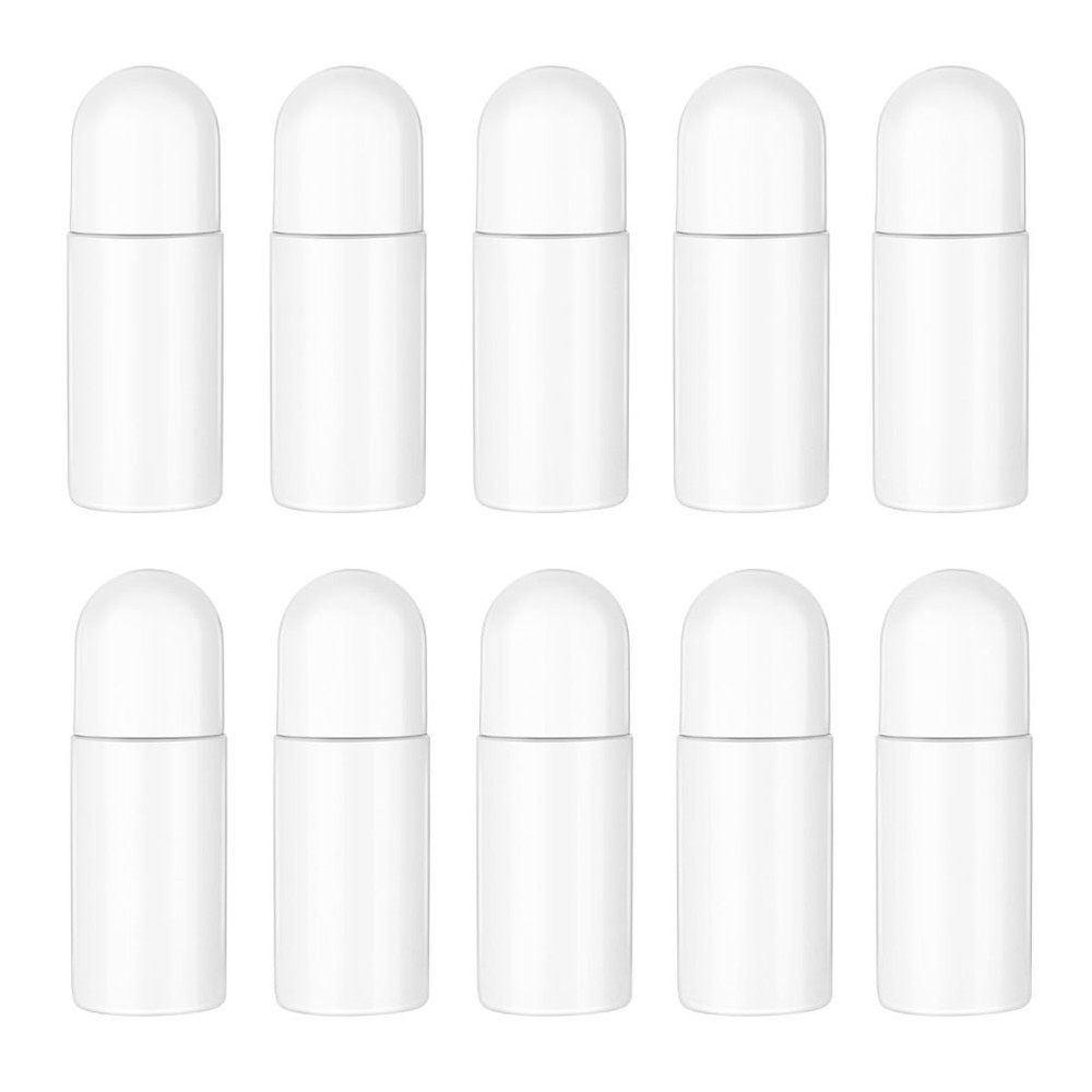 10Pcs Empty Refillable Roll On Bottles Leak- Proof Reusable Roll On Bottles