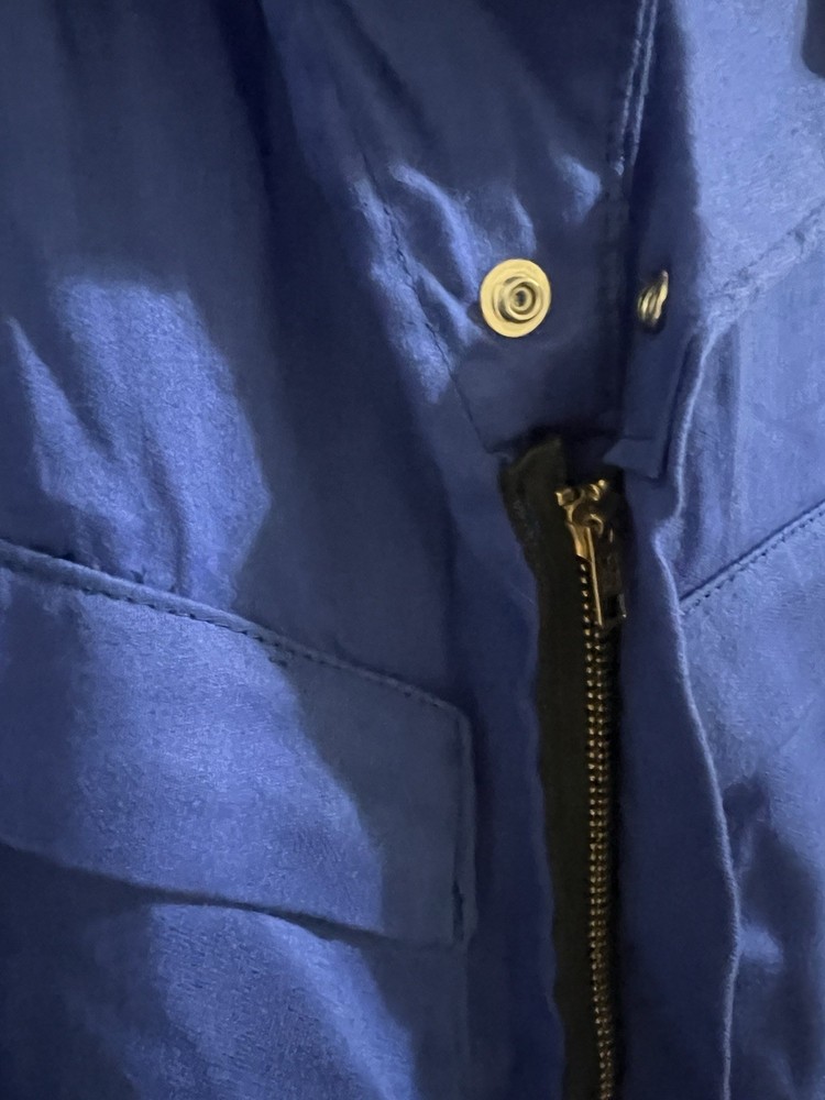 Bulwark Flame Resistant Coverall – Royal Blue, Size 34 Regular