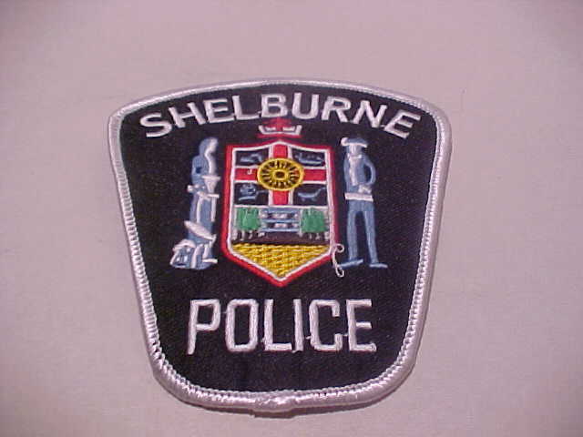 SHELBURNE CANADA  POLICE PATCH