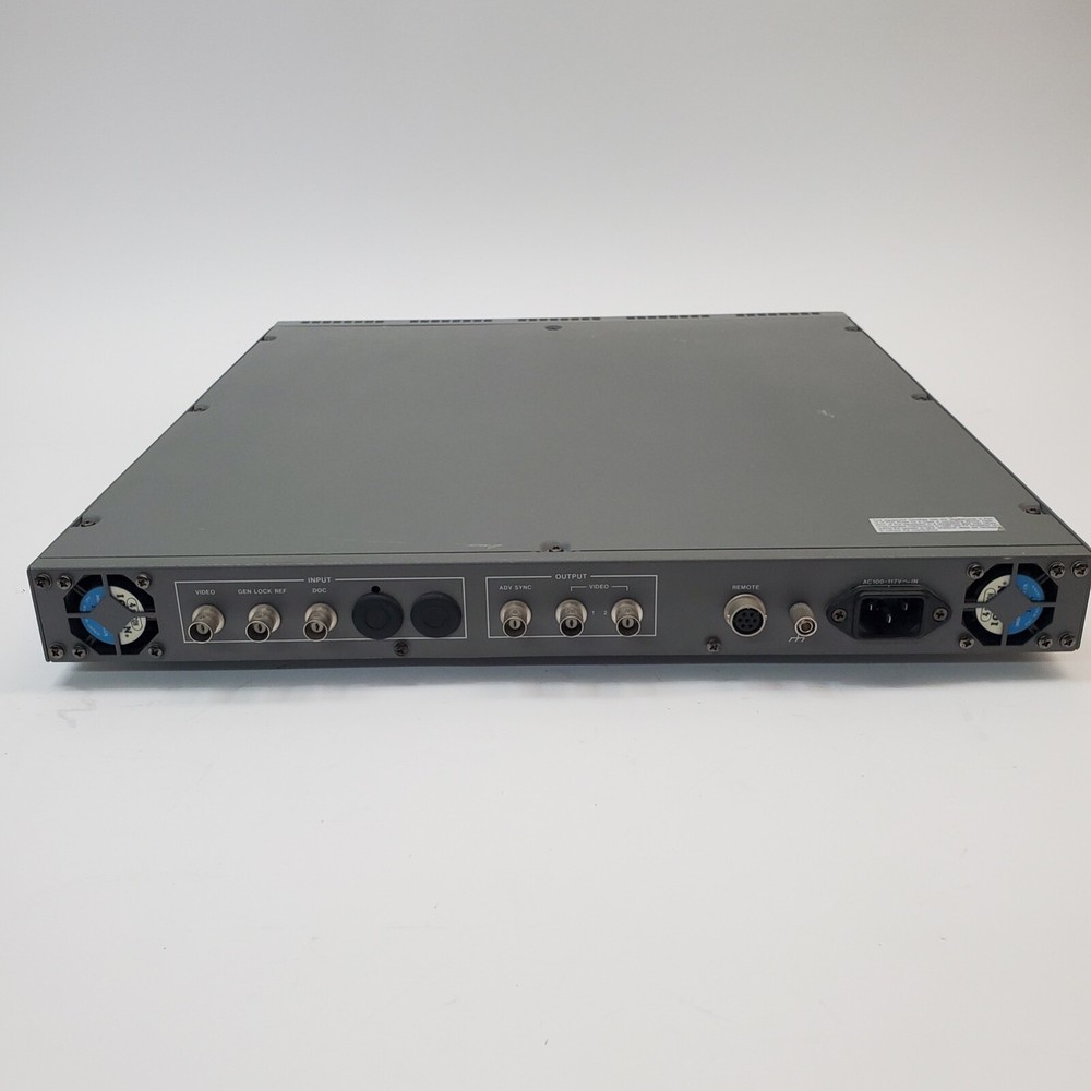 FOR-A FA-220 Digital Time Base Corrector TBC NTSC Synchronizer Powers On READ