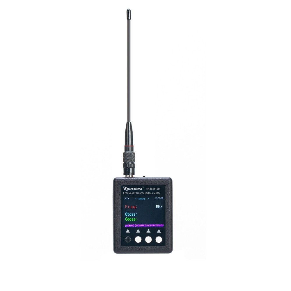 Frequency Counter SF-401 PLUS SURECOM Portable CTCSS/DCS Decoder for 2-way Radio