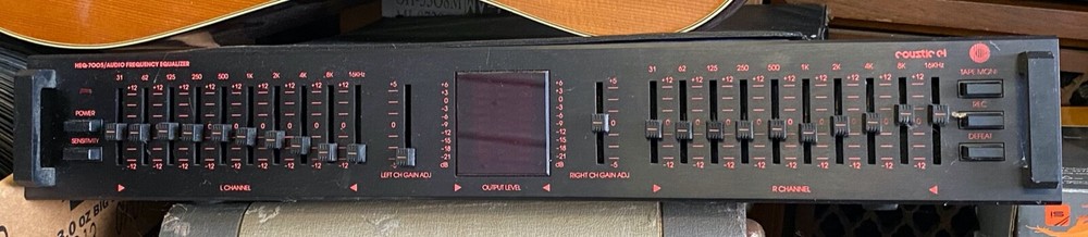 Vintage Coustic HEQ-7005 10-Band Audio Frequency Equalizer