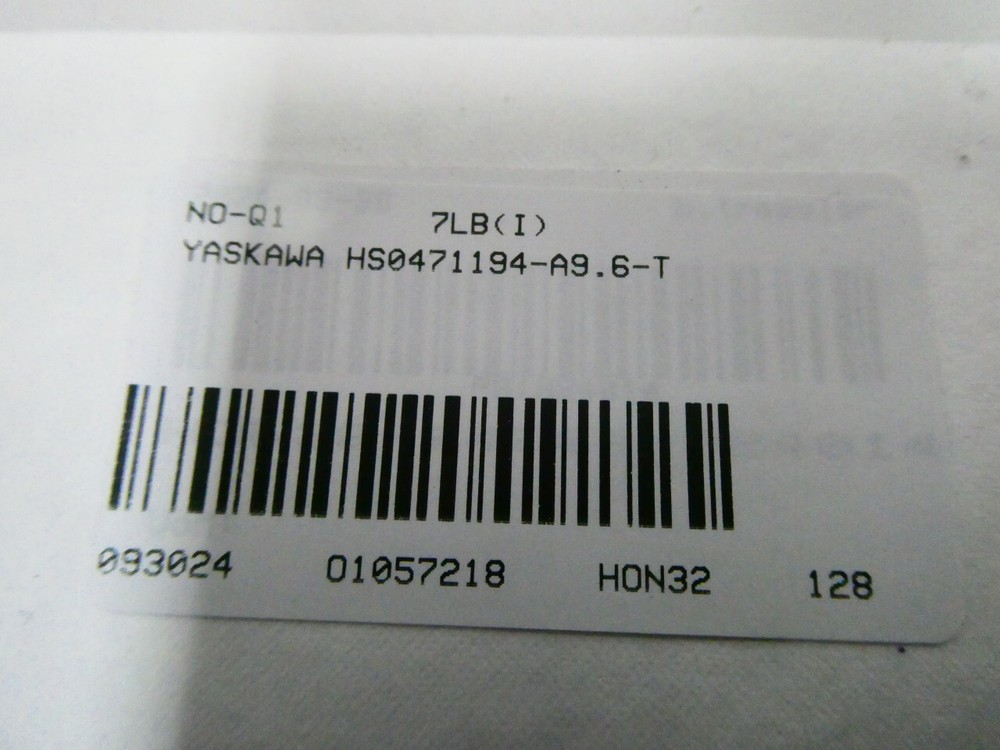 Yaskawa HS0471194-A9.6-T Robot Welding Cable