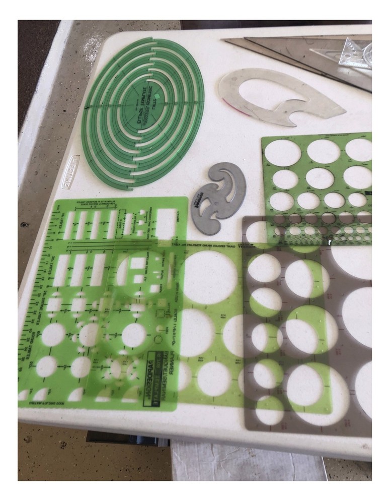 vintage drafting equipment