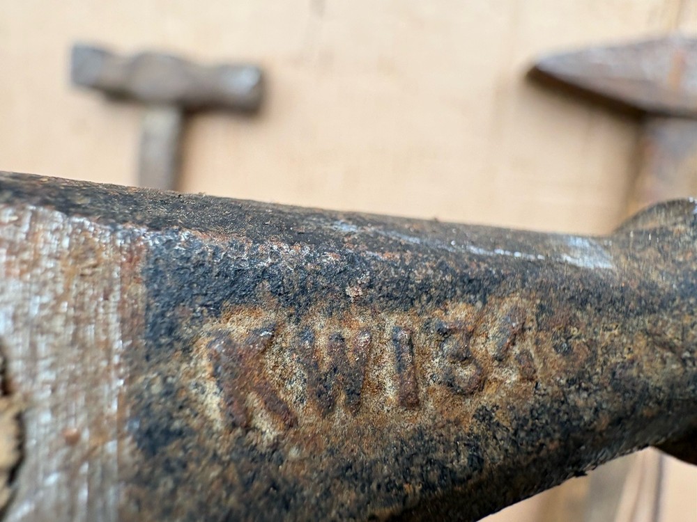 vintage panel beating hammers
