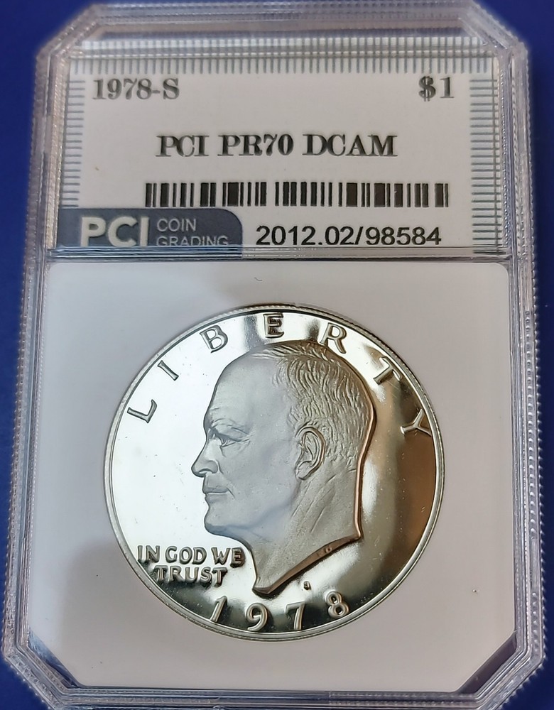 1978-S PROOF Eisenhower Dollar PR70 DCAM