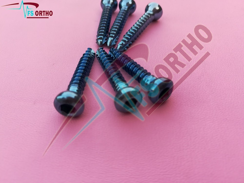 3.5mm Cortex Screws, Self Taping, Titanium Screws (180 pcs) Titanium grade 5
