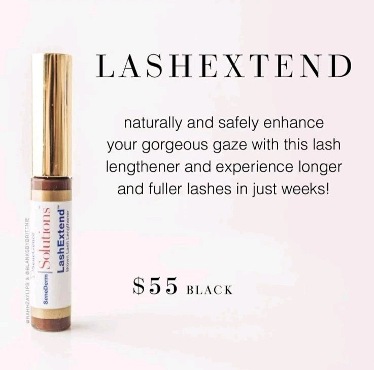 Black LashExtend Eyelash Serum Lipsense / Senegence NEW