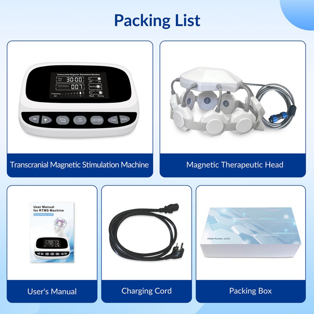rTMS Transcranial Magnetic Stimulation Therapy Machine for Depression Stroke