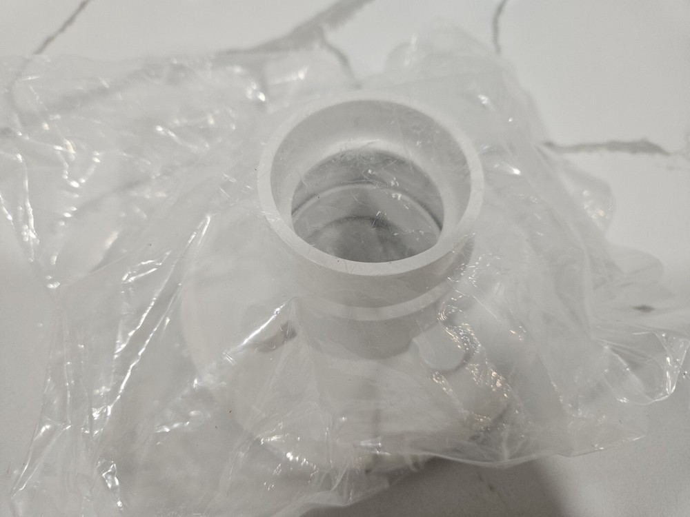 PVC Shower Drain No Inner Threads White 14403-SA