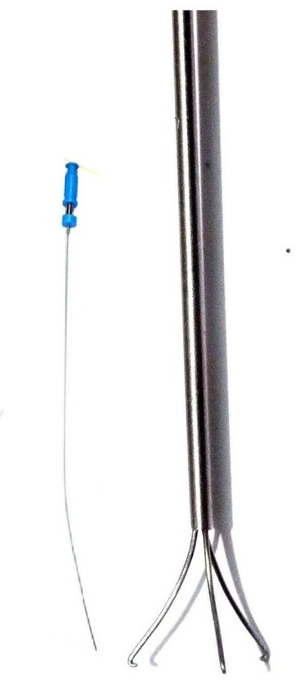 SS Laparoscopy Urology Flexible Triponge Hand Tools