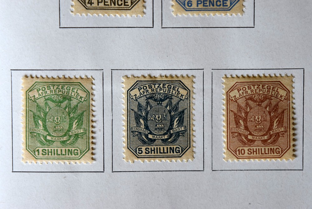 Early Transvaal Mint Stamp Collection