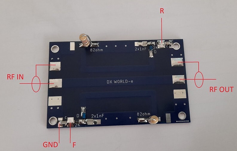 143-148 MHz Directional coupler bridge