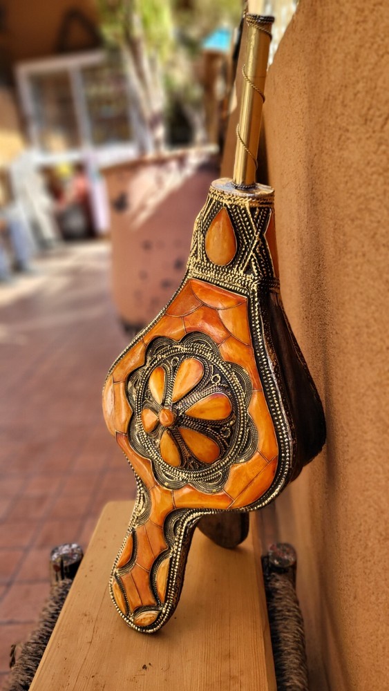 Moroccan Fireplace Bellows handemade Accessory Winter Home Gift