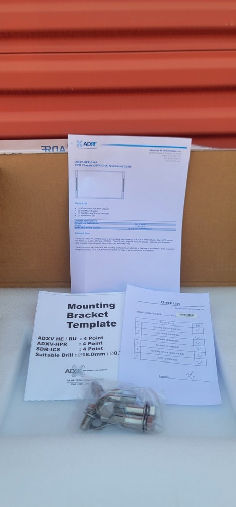 ADVANCED RF ADX V DAS High Power Remote Chassis (supports 6 HPR Modules)...