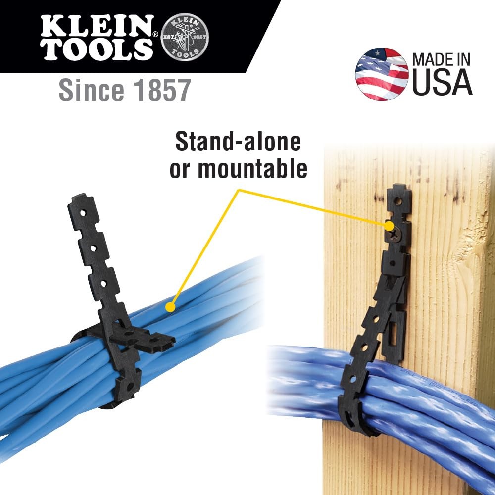 Klein Tools 450-700 Stretch Cable Tie Roll, USA, Cable Management