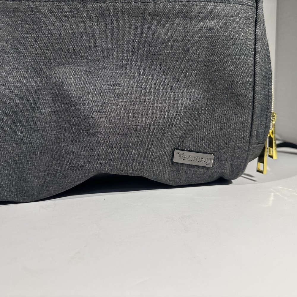 Teamoy Grey Brest Pump Large Backpack diaper bag