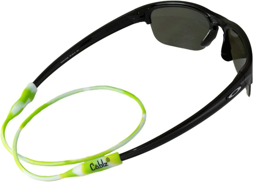 Silicone Lime Green & White 16 In