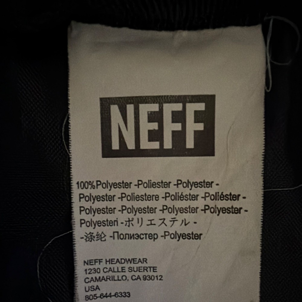 Neff Disney Mickey Mouse Camouflage Backpack 100% Polyester Zip Closure