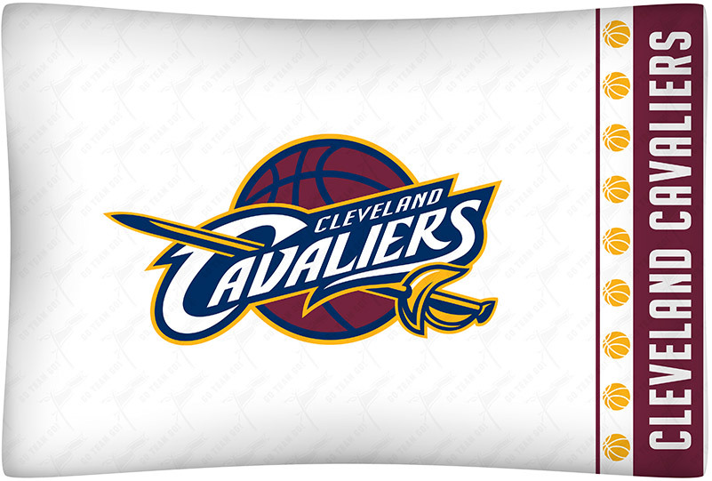 NEW CLEVELAND CAVALIERS Standard Knit Microfiber Pillowcase