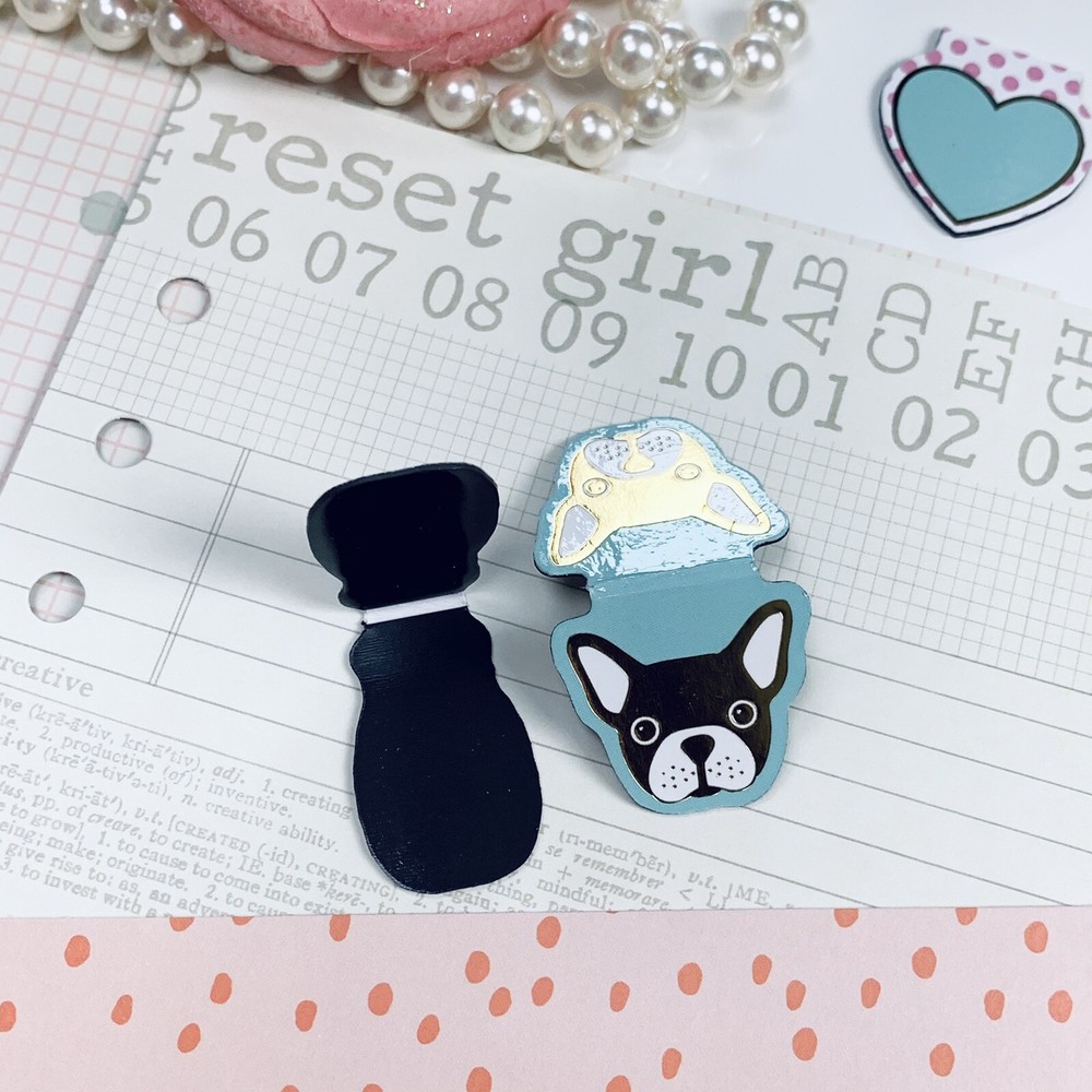 Planner set Magnetic bookmarks, stickers, pocket inserts divider, sticky notes