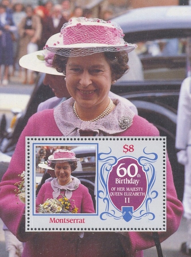 Montserrat Scott #'s 603a & 604MNH