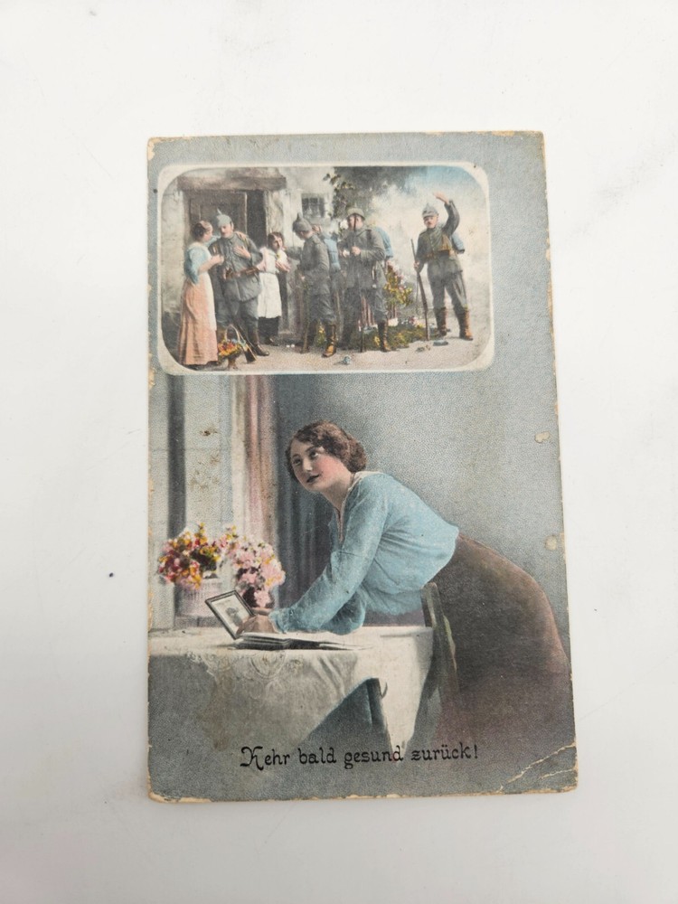 HA2011: Postcard, Sweeping Bald Healthy Back