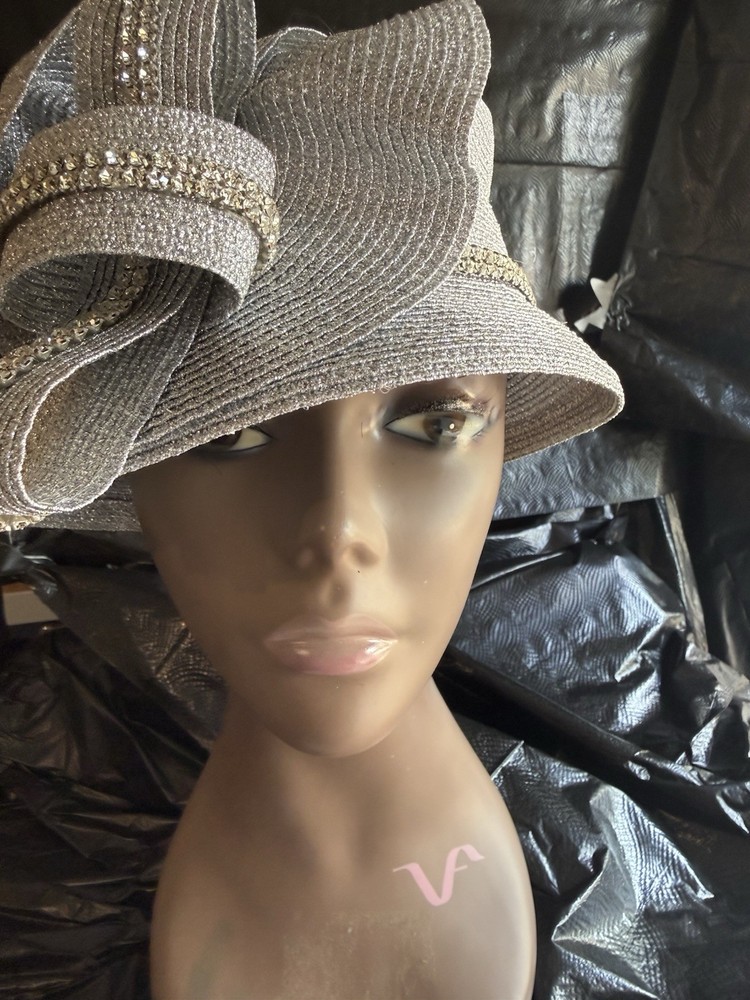 Silver W/Rhinestones And Bow