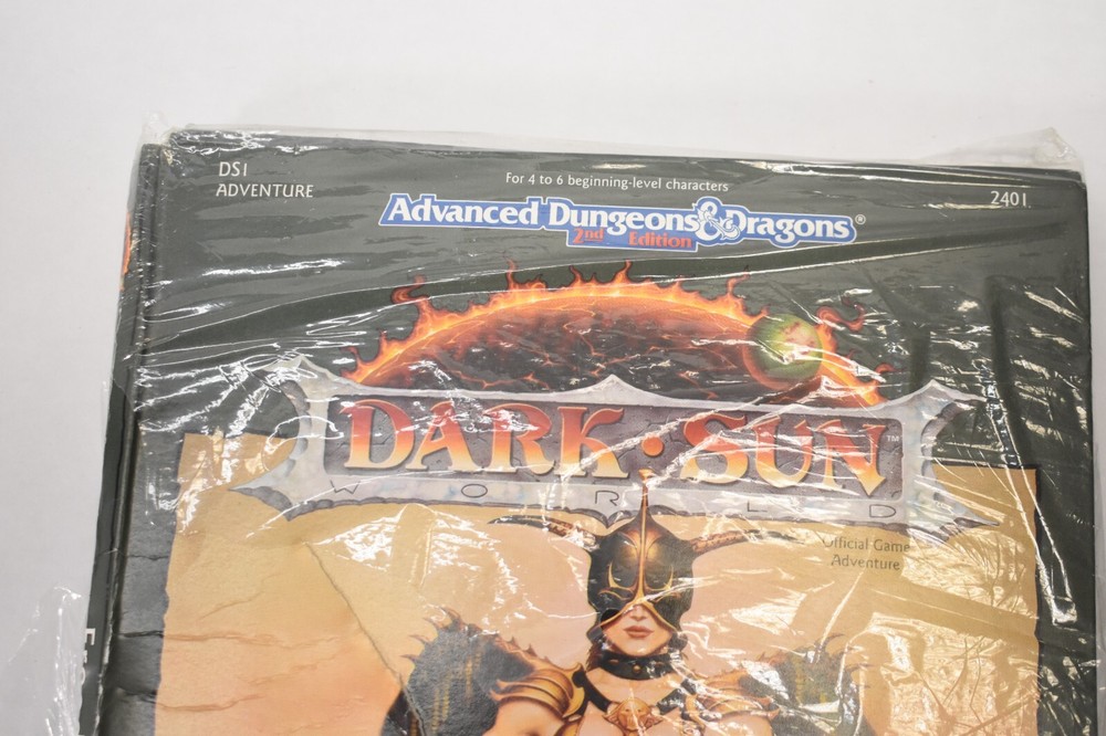 TSR Dark Sun Freedom Fair 2nd Edition Advanced Dungeons & Dragons Set OPENED
