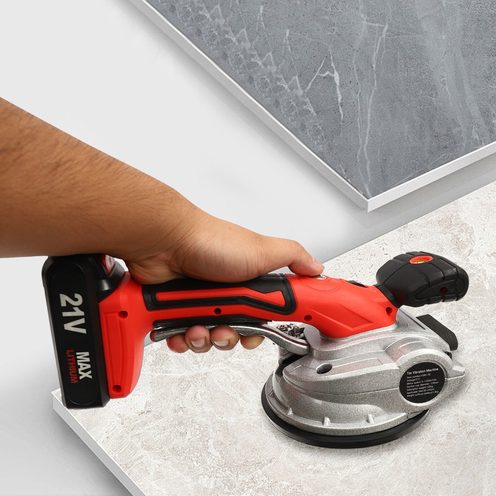 Tile Vibration Machine – Cordless 6-Speed Handheld Tiling Tool for Easy Use