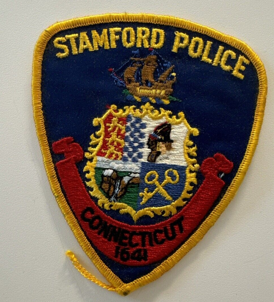 Stamford CT Connecticut Police Patch