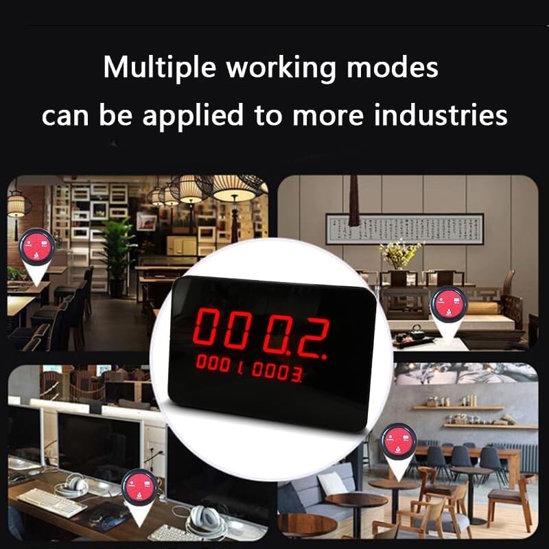 Wireless Calling System Pager Calling Restaurant Waiter Call Restaurant Call