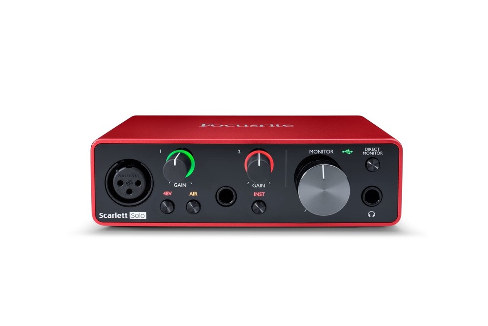 Nektar Impact LX Mini USB MIDI Controller Keyboard Bundle with Focusrite Scar...