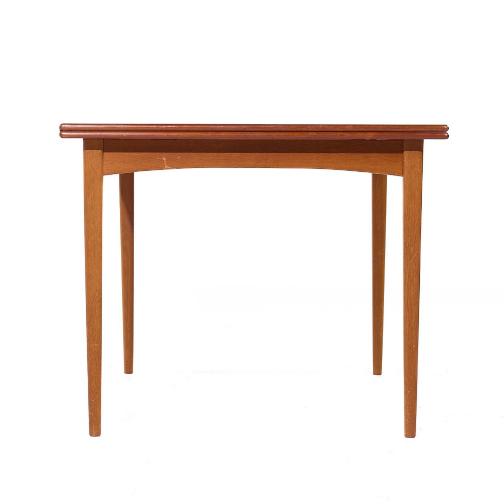 Dux Mid Century Danish Teak Flip Top Dining Table