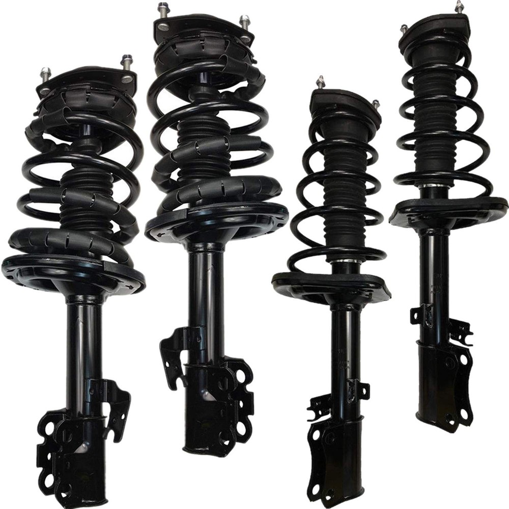 Front Rear Struts Coil Spring for 2007-2011 Camry 2.4L 2.5L Exclude SE