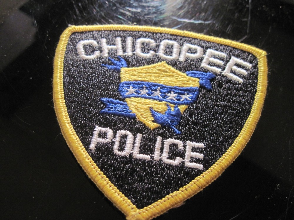19??    Chicopee  Mass  Police       patch