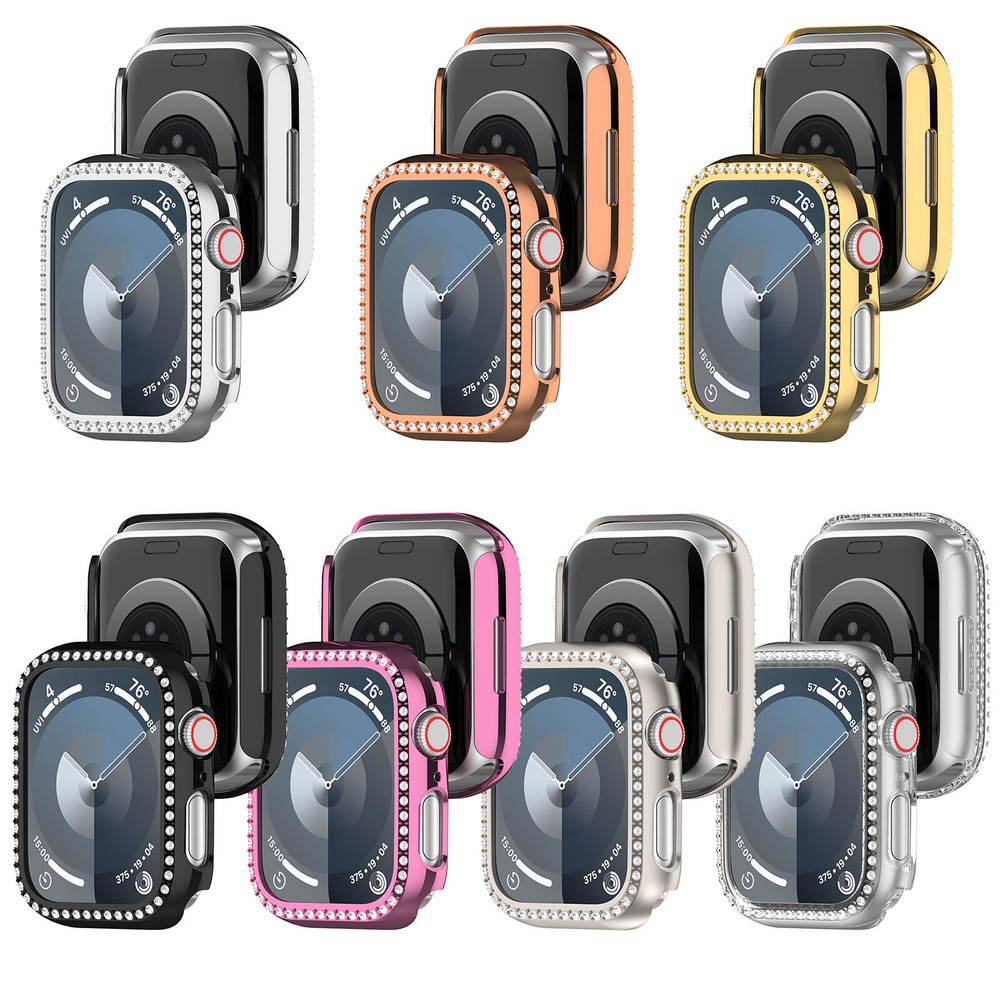 Protective Case Cover Electroplated Skeleton Case for iPhone Watch 9 Watch