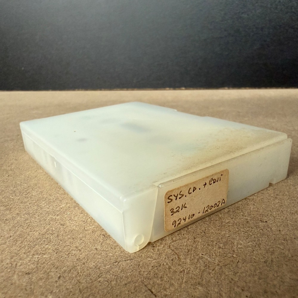 Vintage Hewlett Packard Data Cassette Tape System Loader & Edit 92410-12002 A