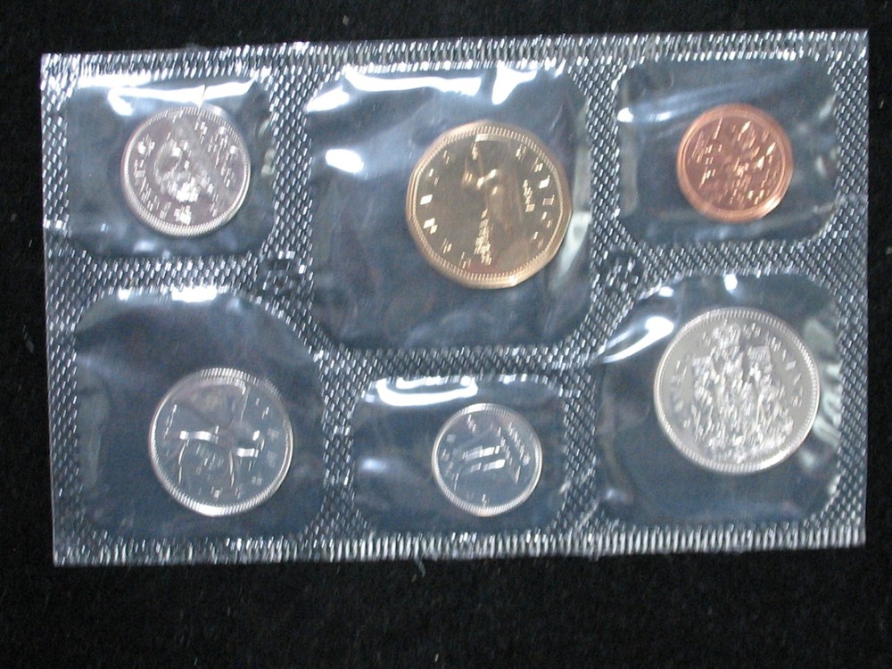 1989 CANADA PROOFLIKE MINT SET * WITH ORIGINAL MINT PACKAGING *