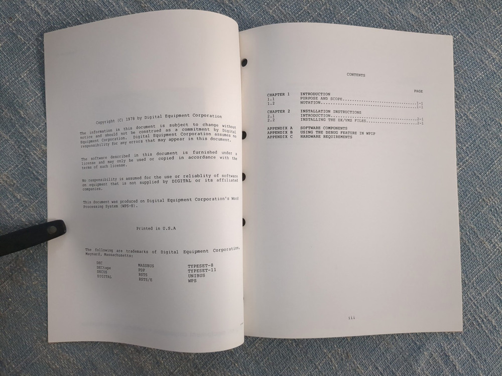 Digital Equipment Corp DECSYSTEM 10 & DECSYSTEM 20 For VAX11 Users Guide 1978