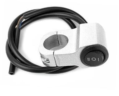 22mm 7/8in Aluminum Alloy Motorcycle Handlebar Headlight Switch Three