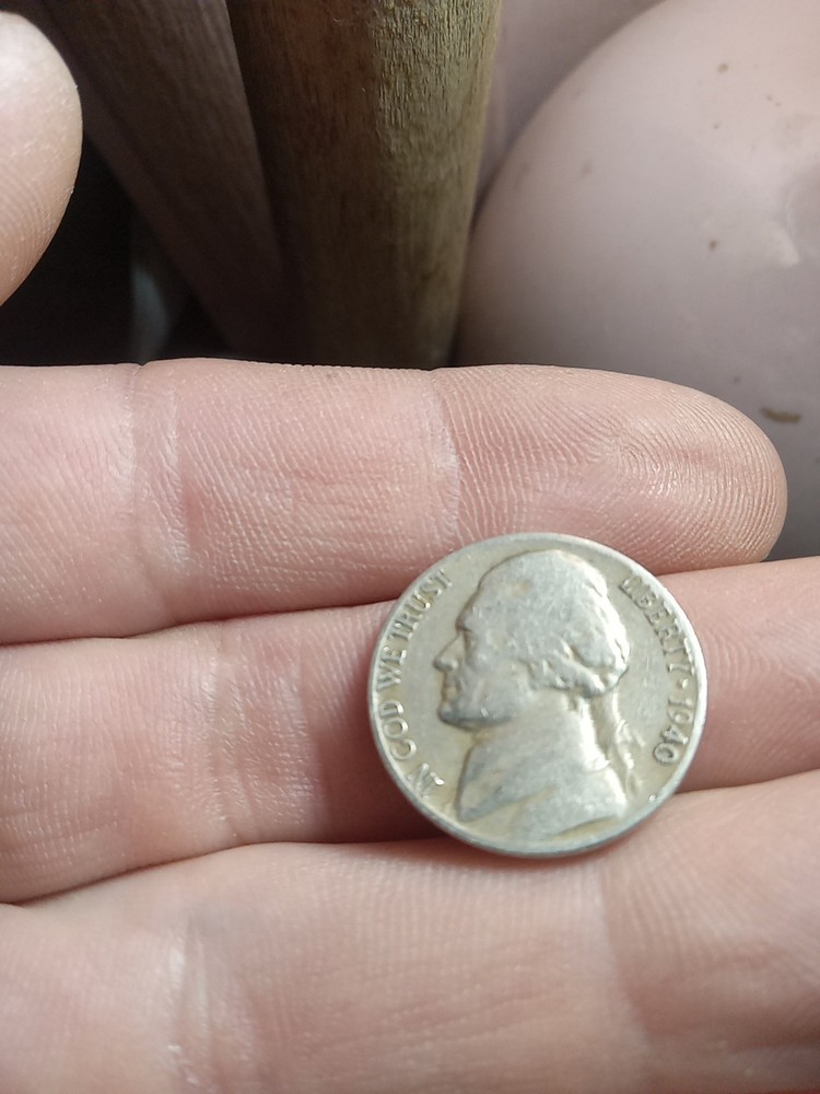 1940 D Jefferson Nickel Circulated