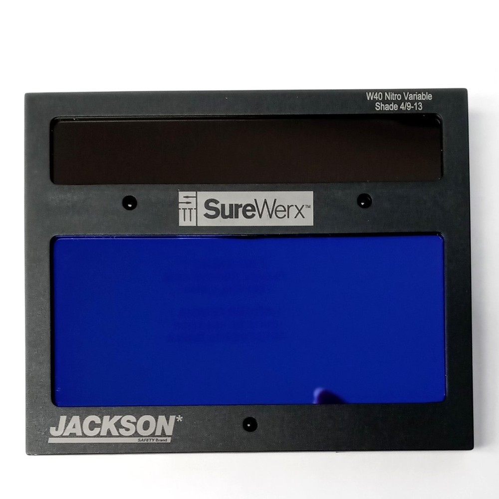 Jackson Safety Filter Plate W40 Nitro Variable Auto Darkening Filter 21947