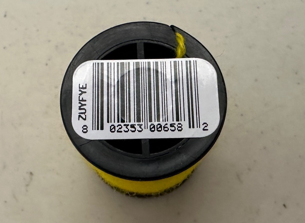 Uni Yarn 17 Yard Spool Yellow