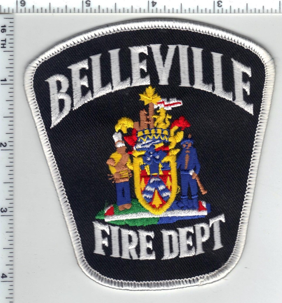 Belleville Fire Dept (Ontario, Canada) Shoulder Patch 1980's